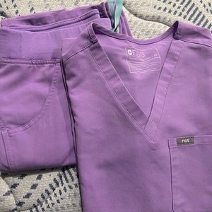 Figs lilac purple scrubs